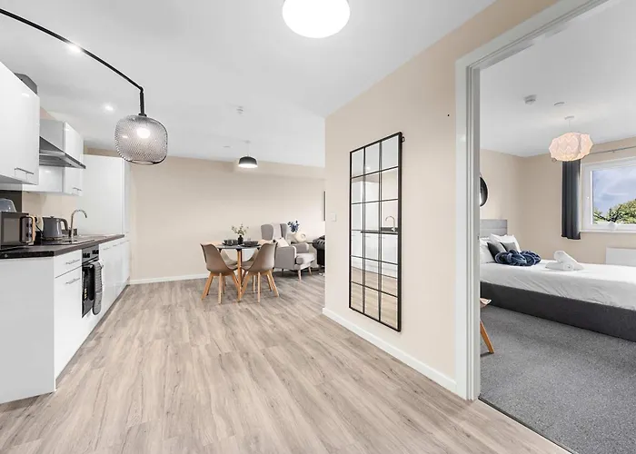 2 Bed Free Parking Mcr By Superhost * 맨체스터