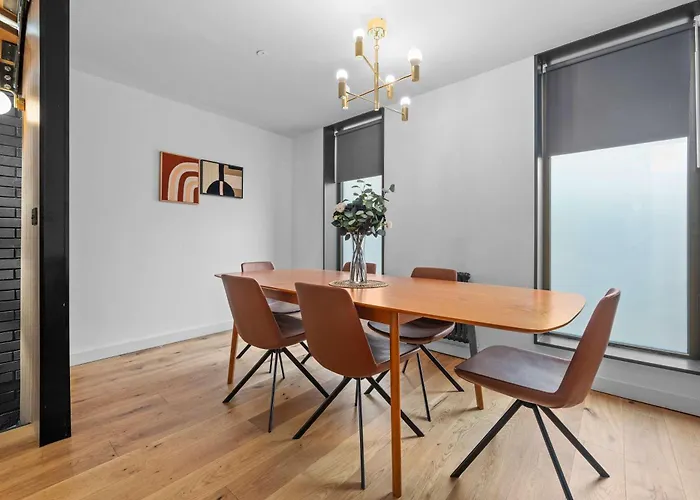 펜션 Stunning Luxury Townhouse In Centre Of 맨체스터