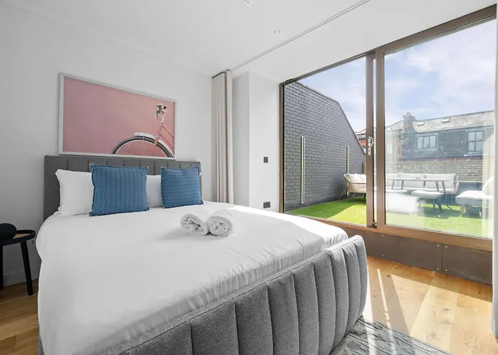 펜션 Stunning Luxury Townhouse In Centre Of