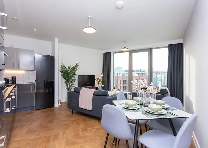 Ancoats Iv - 2 Bedrooms - 1 Bathroom - Concierge Daire Manchester