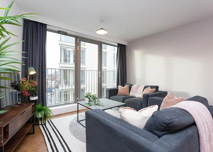Апартаменты Ancoats Iv - 2 Bedrooms - 1 Bathroom - Concierge Манчестер