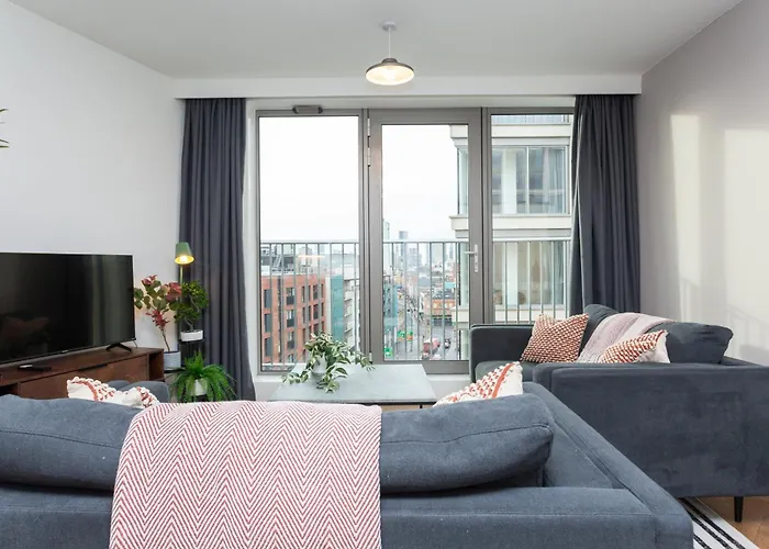 Апартаменты Ancoats Iv - 2 Bedrooms - 1 Bathroom - Concierge Манчестер