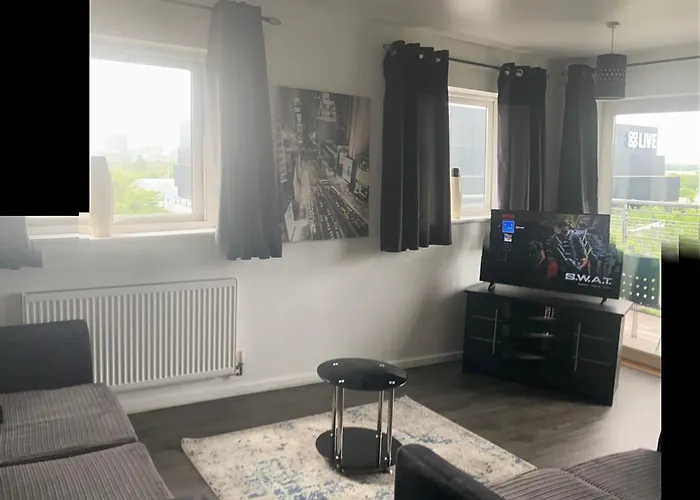 Apartamento Stylish Spacious 2 Bed Balcony Nr Stadium Mánchester