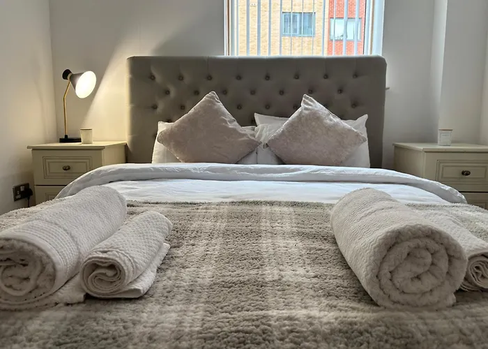 아파트 Lux 2bed Centre And Ao Arena Free Parking Modern *