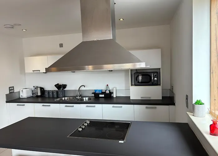 Lux 2bed Centre And Ao Arena Free Parking Modern 아파트 맨체스터