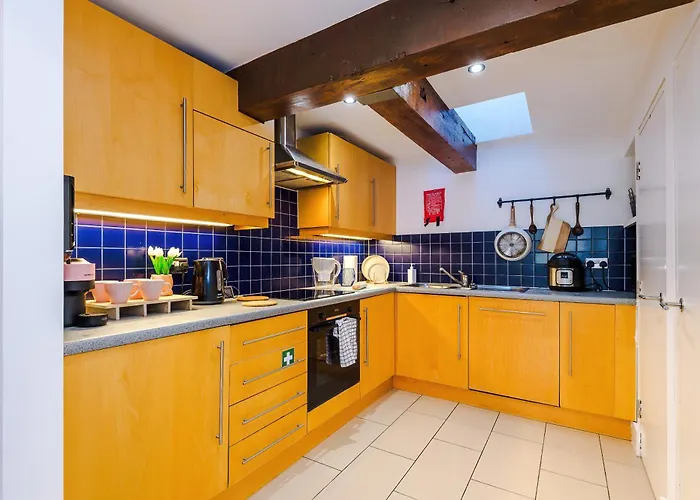 Apartamento Mcr 2br 2ba, Parking, Wifi, Full Kitchen Mánchester