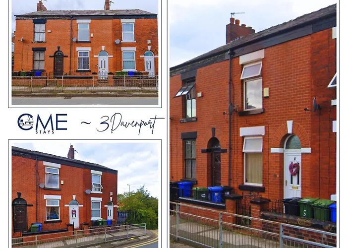 Spacious 2-Bed Home 5Mins To Co-Op Live & Etihad Campus W Free Parking