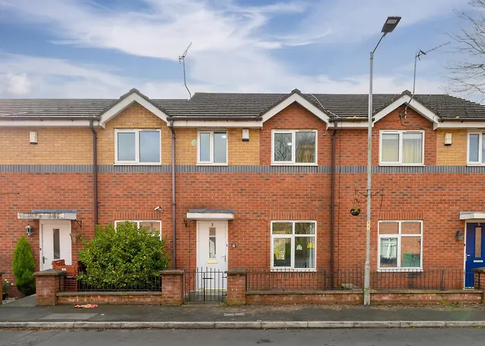 Casa vacanze 3bdr Gated Parking Near Centre Manchester