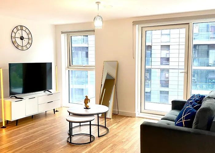 Apartament Luxurious 2 Bedroom - Water View And Parking Manchester