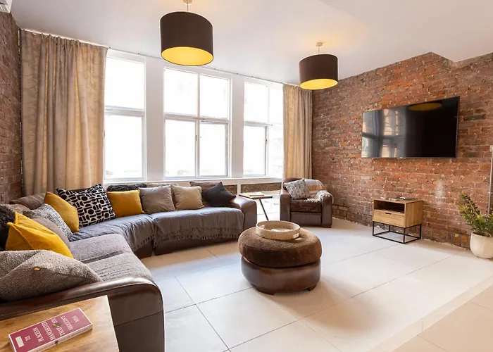 Apartament Luxury Penthouse With Private Roof Terrace Manchester