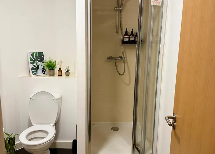 Zelena Luxurious Apartment, Private Parking, Fast Wi-fi, Self Check-in Anytime Perfect For Late Arrivals, 5 Minutes To Old Trafford Stadium *