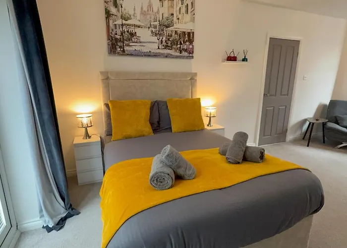 Lägenhet Contractor Stays, Fast Wifi, Free Parking, Work *