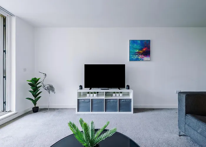 Apartman Charming Salford, Staycation, Wifi, Sleeps 5