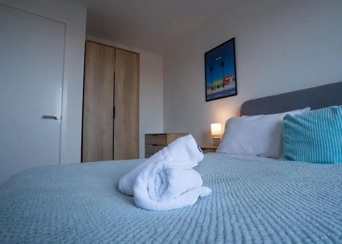 Luxury 2 Bed Penthouse Large Balcony Apartman Manchester