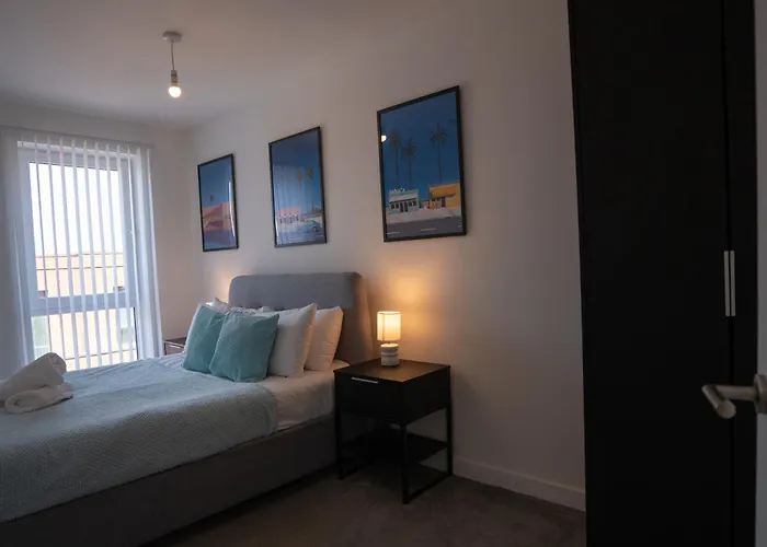 Luxury 2 Bed Penthouse Large Balcony Apartman Manchester