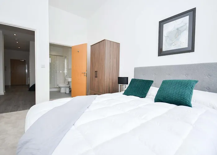 Daire Spacious 2bed Close To Etihad Manchester