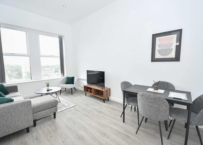 Spacious 2bed Close To Etihad מנצ'סטר