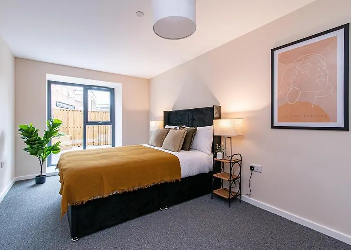 Apartmán 2 Bedroom Flat By Eccles Station With Communal Rooftop Garden Manchester