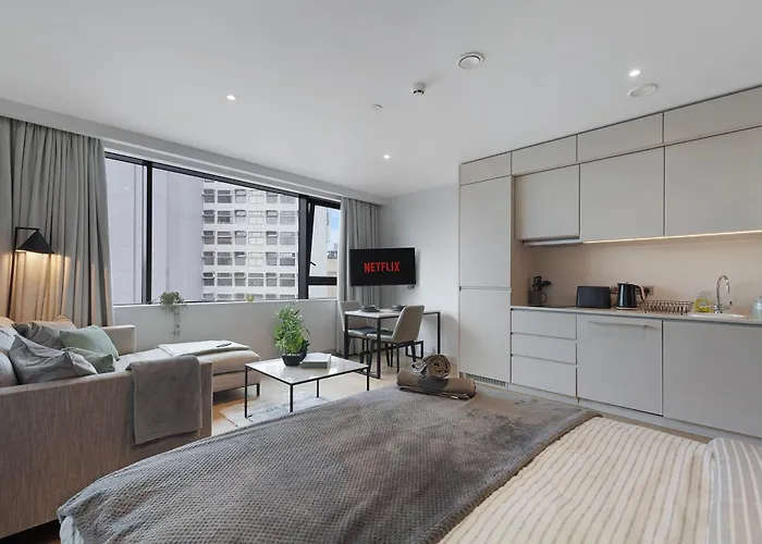 Stylish Studio With Wi-Fi And Shared Spa Facilities Manchester