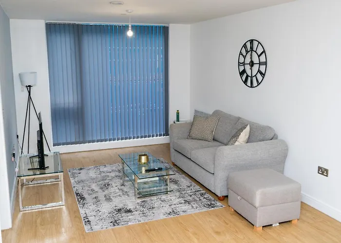 Elegant 1-bed By Victoria Stn & Ao Arena-sleeps 4 Apartament *