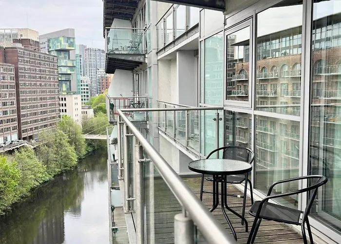아파트 The Lowry River Executive Balcony 맨체스터