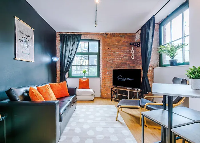 Apartament Converted Mill, Stylish In Castlefield Manchester