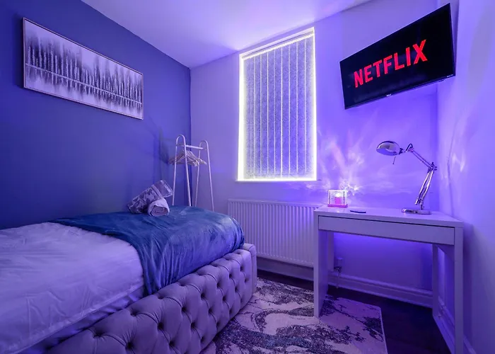 홈스테이 Prestige Mcr - Close To Centre-etihad Stadium - Fast Wifi