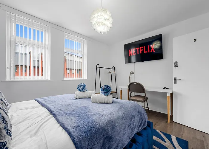 Prestige Mcr - Close To Centre-etihad Stadium - Fast Wifi 홈스테이