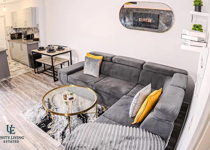 Апартаменты The Modern 1br Near Etihad Stadium & Coop Live Манчестер