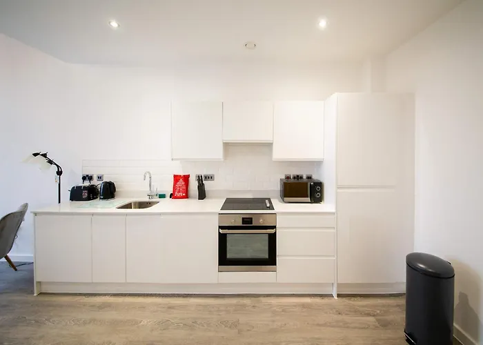 Lovely 1 Bed Close To Etihad Apartman Manchester