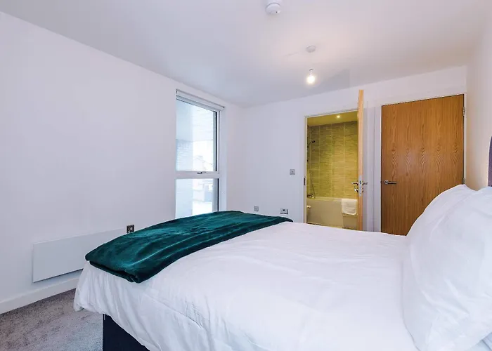 Apartmán Modern 2 Bed With Balcony By Host A *