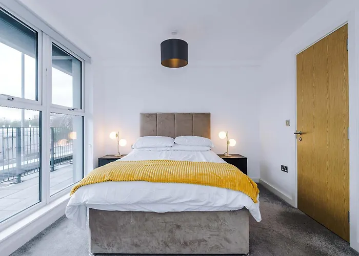 Apartmán Modern 2 Bed With Balcony By Host A Manchester