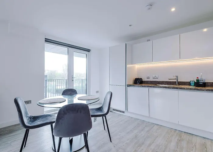 Apartmán Modern 2 Bed With Balcony By Host A Manchester