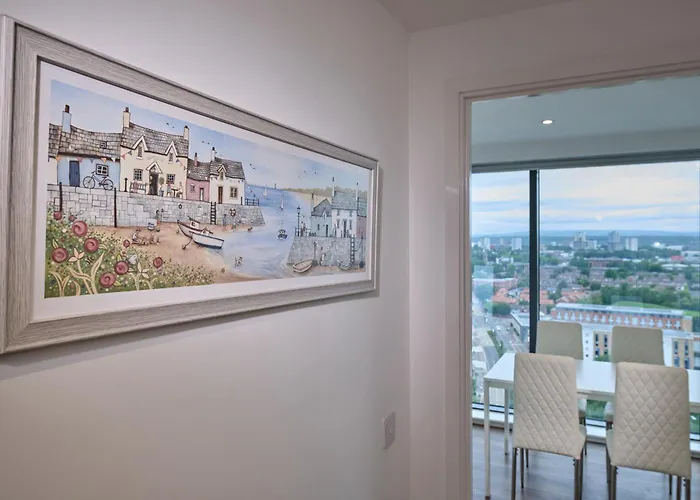 Апартаменты 2 Bed Ensuite With Fantastic Night View And Old Trafford Stadium *