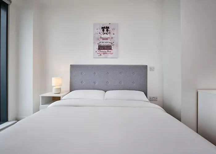 2 Bed Ensuite With Fantastic Night View And Old Trafford Stadium Apartmán