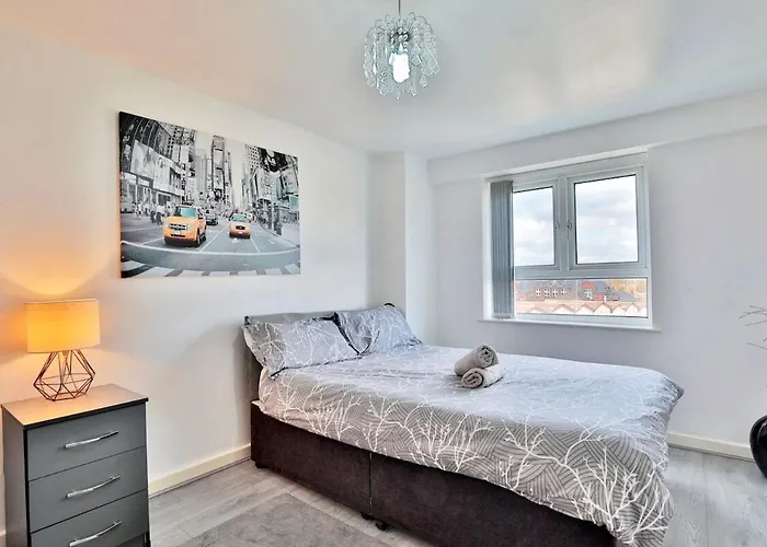 Apartmán View - Free Parking - Sleeps 6 - Near Centre - By Nmb Manchester