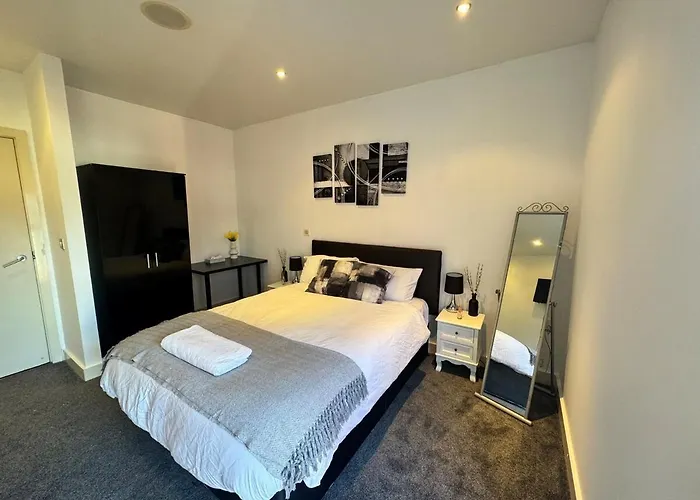 Apartmán Modern 2 Bed Center