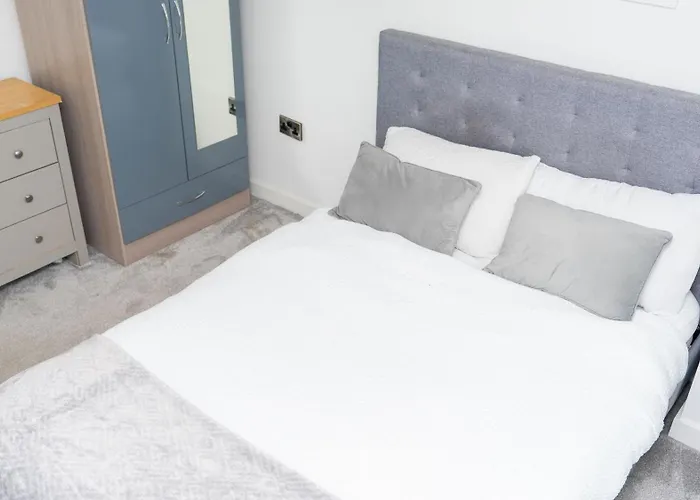 Apartmán Luxe In M1 With Pool, Gym & Manchester