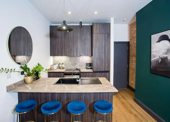 Apartament Stylish Grade Ii Listed 1-bed Northern Quarter Manchester