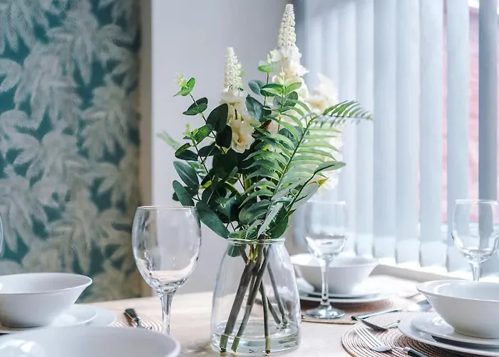 Casa de Férias Modern 4br Family Sleeps 8 + Free Parking Manchester