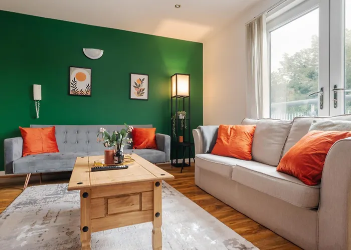 Apartamento Stylish 2Br Flat - Walk To Old Trafford - Free Parking *