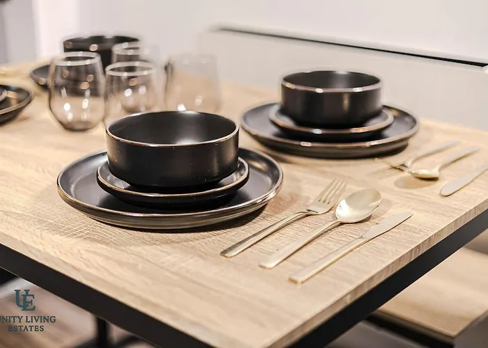 The Modern 1br Near Etihad Stadium & Coop Live