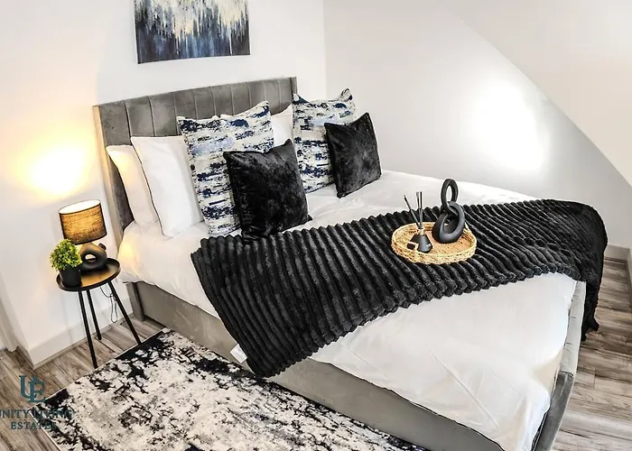 Apartmán The Modern 1br Near Etihad Stadium & Coop Live Manchester