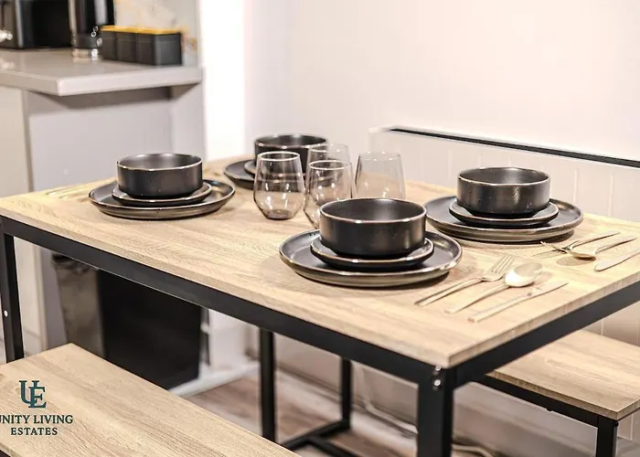 The Modern 1br Near Etihad Stadium & Coop Live