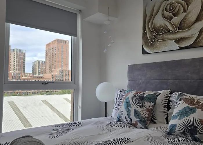 Apartmán Mega3 Luxury 2-bedroom,2-baths With Free Car Park Manchester