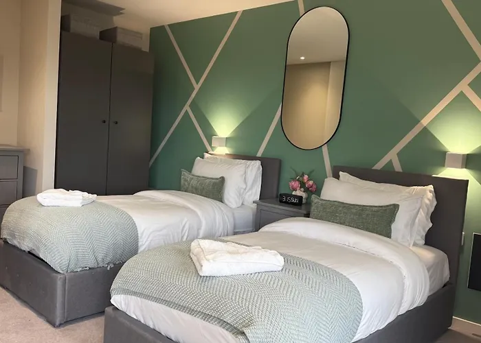 Daire Luxury In Centre Breathtaking View Manchester