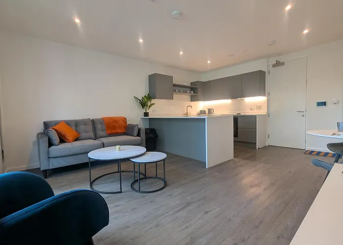 New 1br Gym Roof Terrace Lounge 아파트 맨체스터