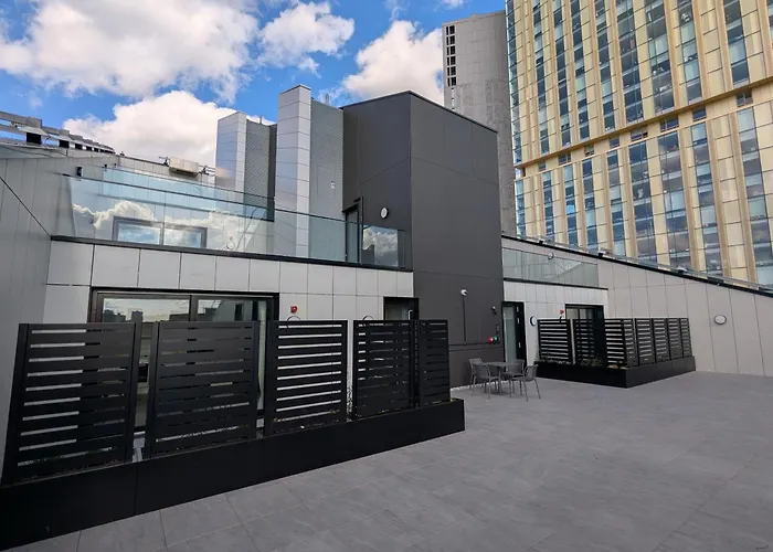 New 1br Gym Roof Terrace Lounge 아파트 맨체스터