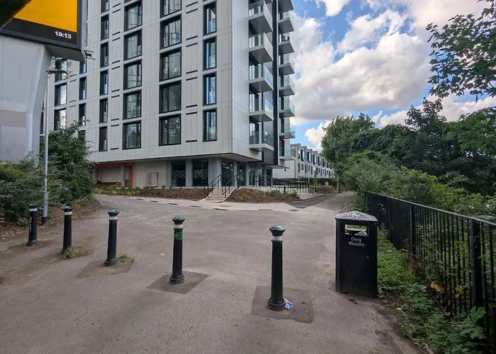 New 1br Gym Roof Terrace Lounge * 맨체스터