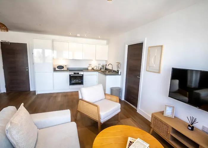 Apartament Zeni Alexandra Rise Two Bed Flat Manchester